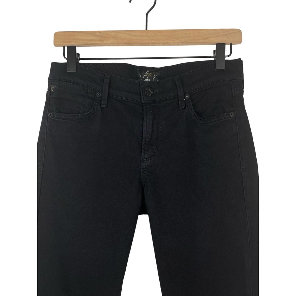 AGOLDE Collette Black Ankle Skinny Jeans | Size 28 - Picture 2 of 11